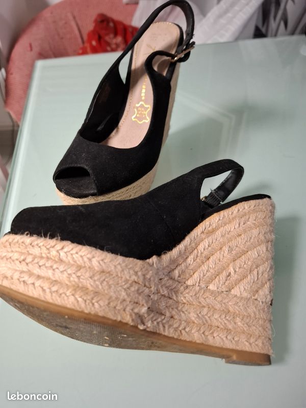 Chaussure femme talon compense (image 3)