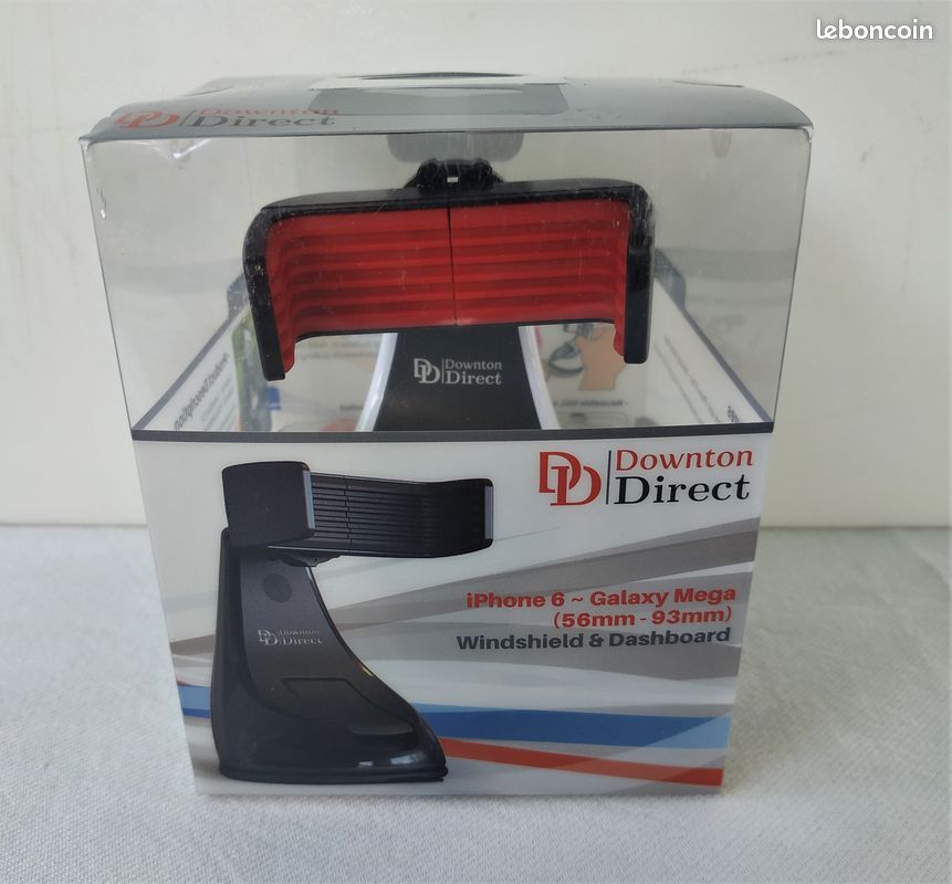Supports Smartphone universel Rouge/Blanc - Downton Direct (image 1)