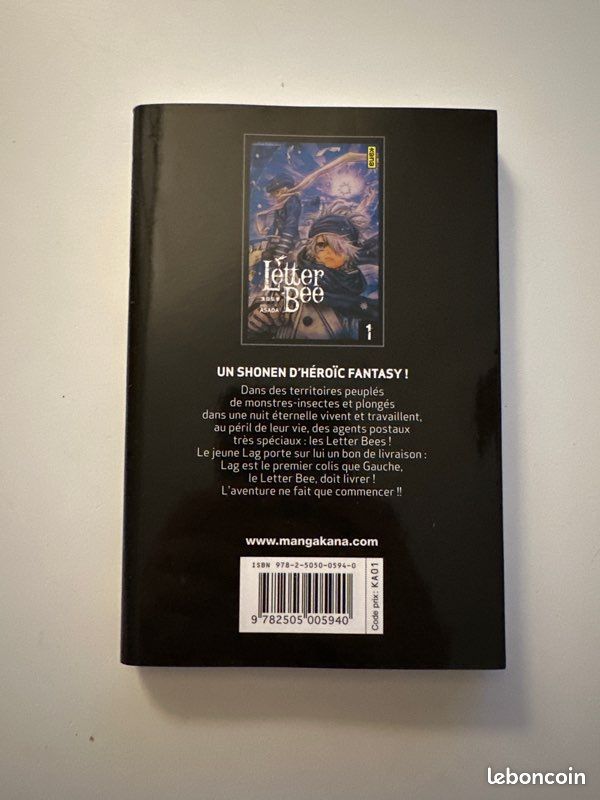 Manga letter Bee de Hiroyuki asada Tome 1 (image 2)