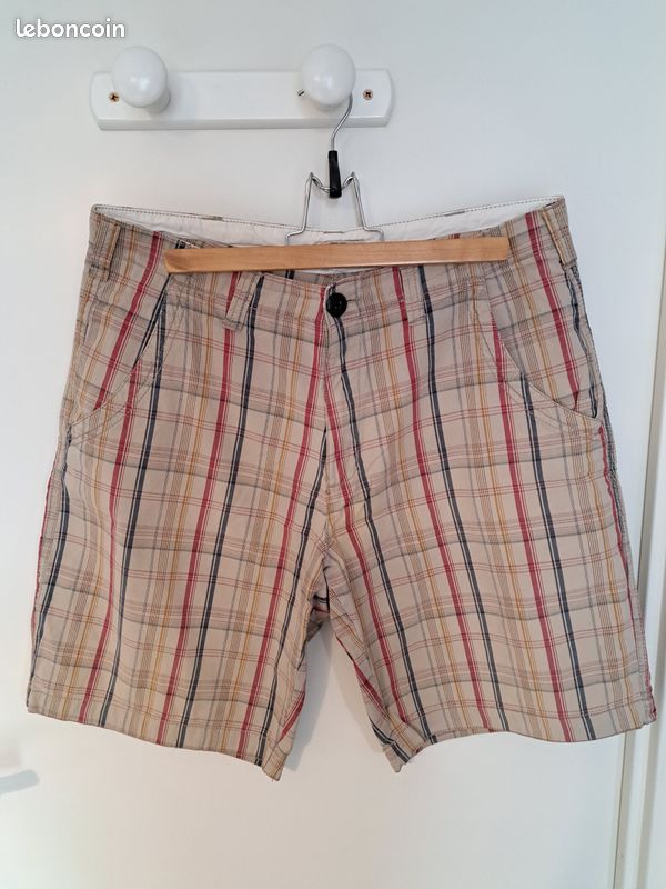 Short chino homme beige / crème (image 1)