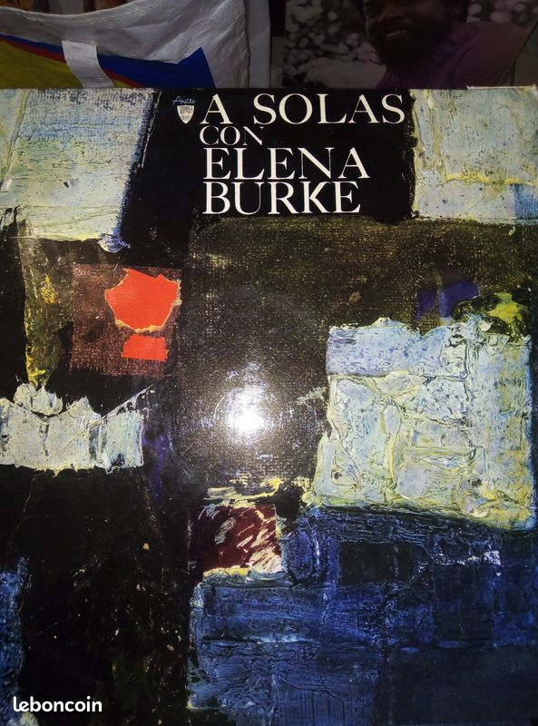 33t vinyle A SOLAS con ELENA BURKE, musique cubaine 1964. TBE (image 1)