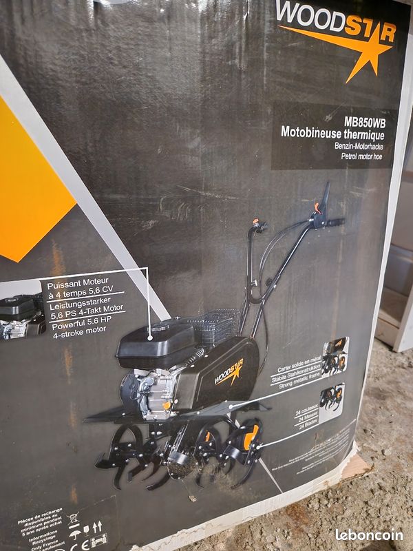Motobineuse woodstar (image 1)
