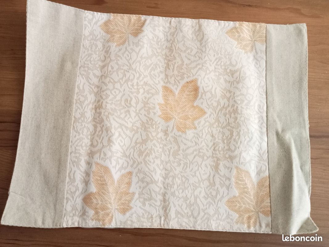 NEUF : 2 sets de table asiatiques, avec serviettes et baguettes (image 2)