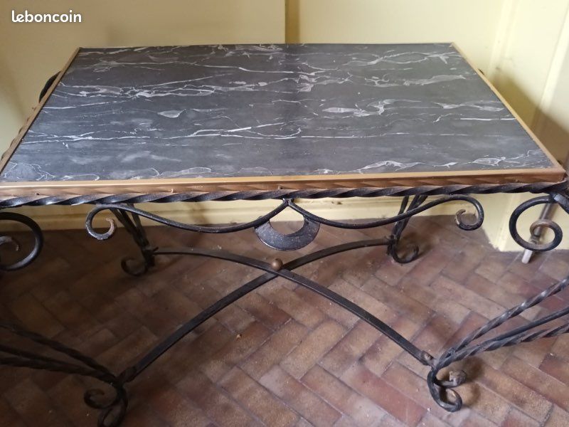 Table fer forgé (image 1)