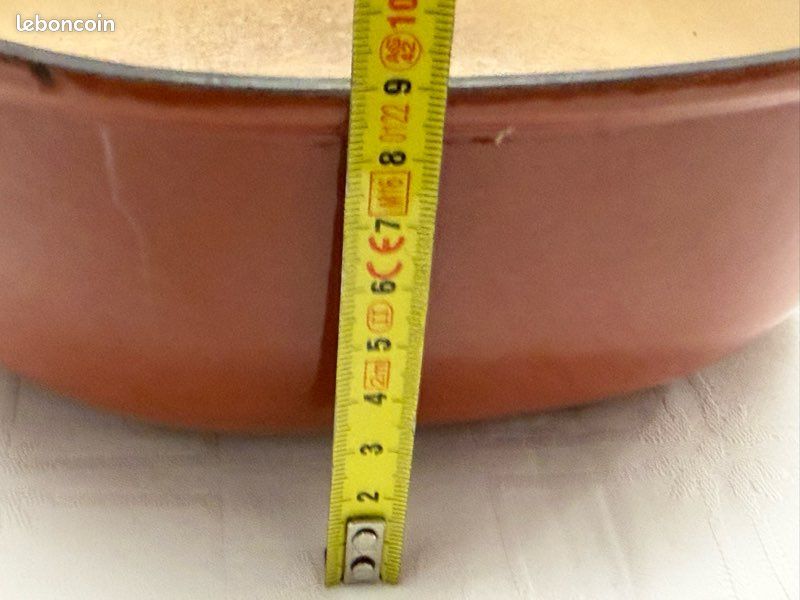 Cocotte en Fonte CREUZET N°21 Ovale (image 9)