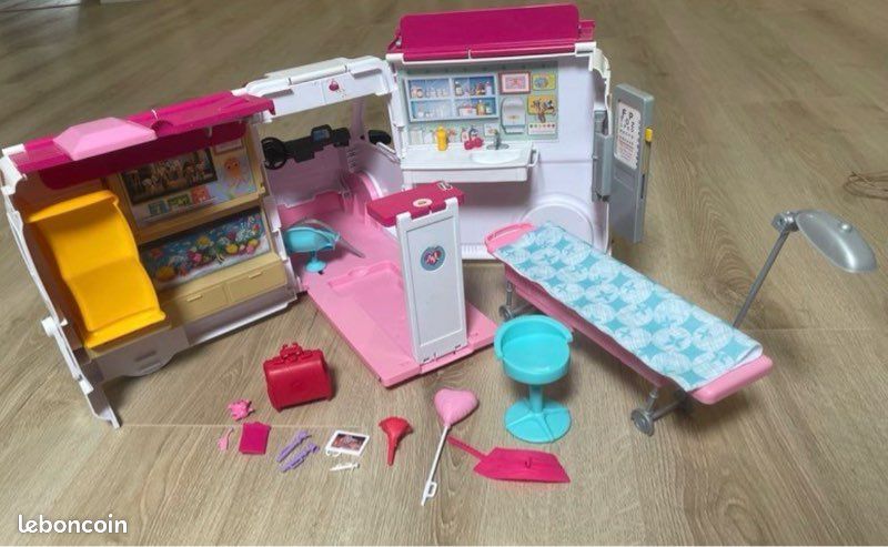 Véhicule médical Barbie™ - Accessoire poupée - Achat & prix