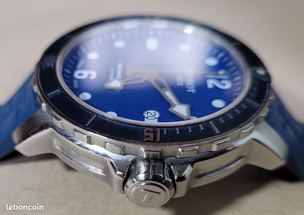 MontreTISSOT 1853 SEASTAR Automatique HELIUM VALVE 300 m ref T066407A 1ère main (image 5)