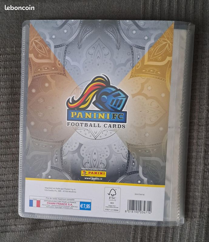 Classeur Carte De Football JIAWWAN - Album 55 Pages 440 Poches - Collection PU Football