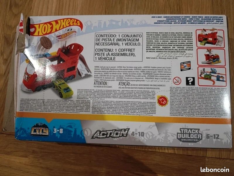Hot wheels city: Camion restaurant et course (image 11)