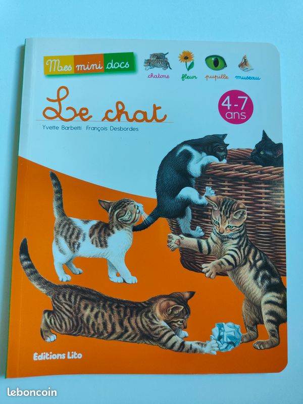 Livre enfant chat (image 1)