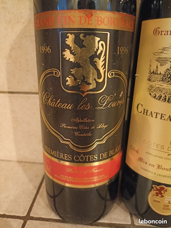 Lot 6 3 bouteilles de Côtes Blaye (image 2)
