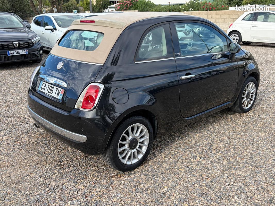 FIAT 500c 1.2 69CV Cabriolet - 2012 - 131160 kms (image 4)