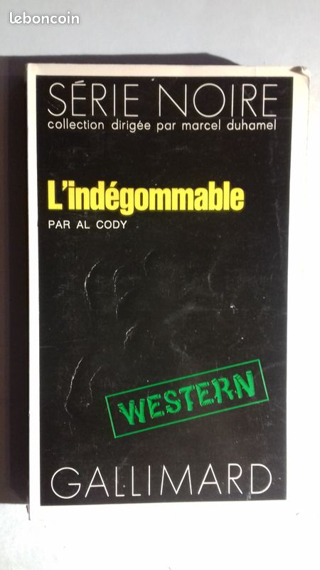 Série noire n°1675 L'indégommable Al Cody (image 1)