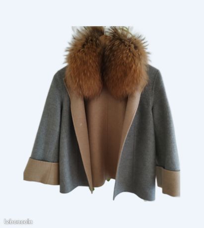 Veste Femme Caroll Bleu Neuve Taille 46 - Avec étiquettes - Polyester - Style Basique