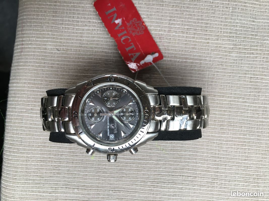 Chronographe INVICTA acier, neuf (image 2)