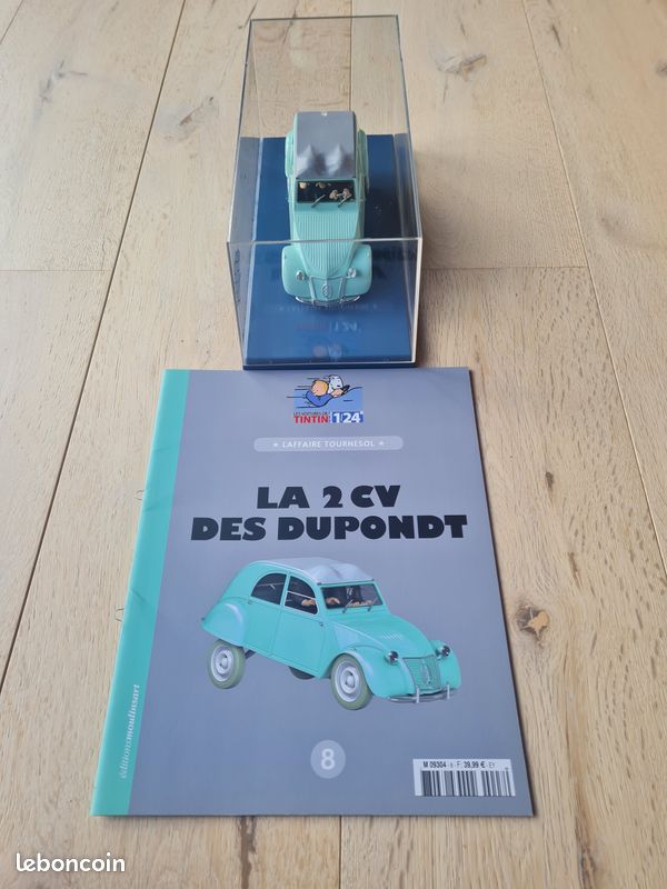 TINTIN VOITURE DE collection * L'AFFAIRE TOURNESOL * LE TAXI GENEVOIS 1