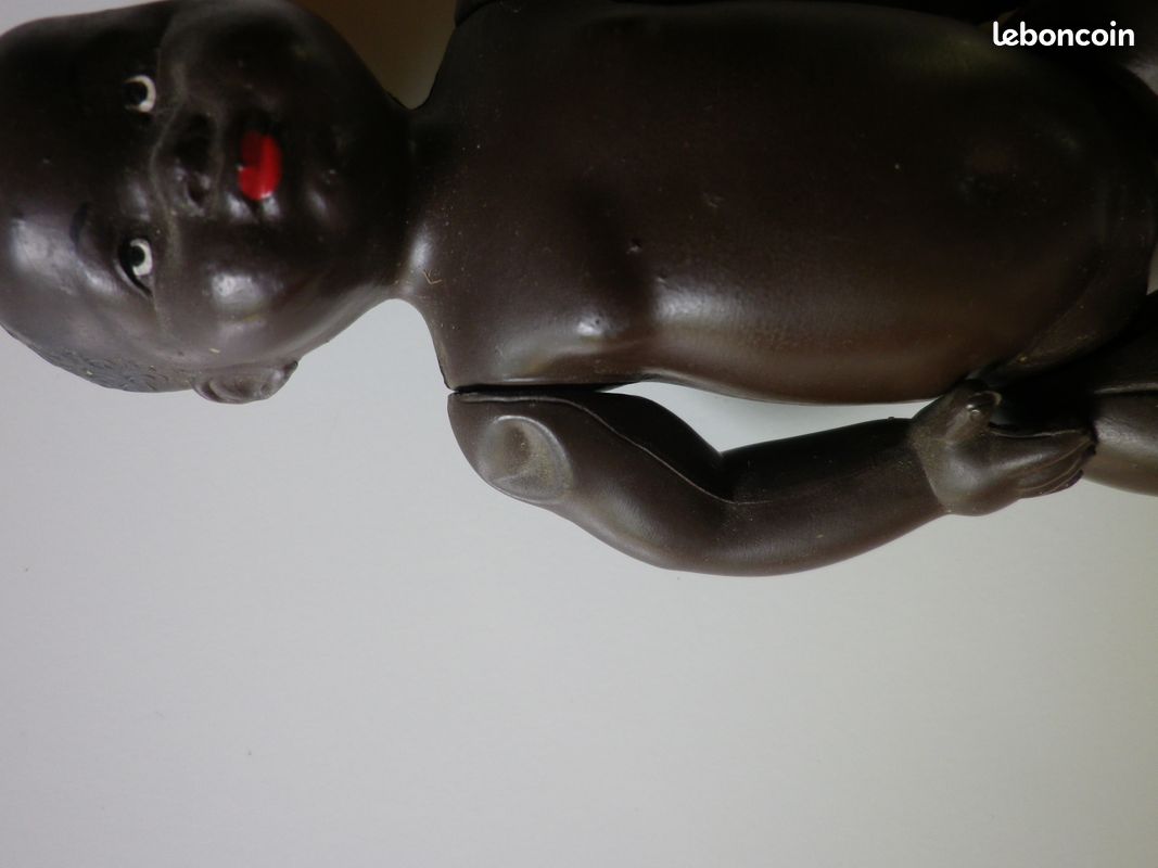 Poupon petit Colin noir vintage (image 2)