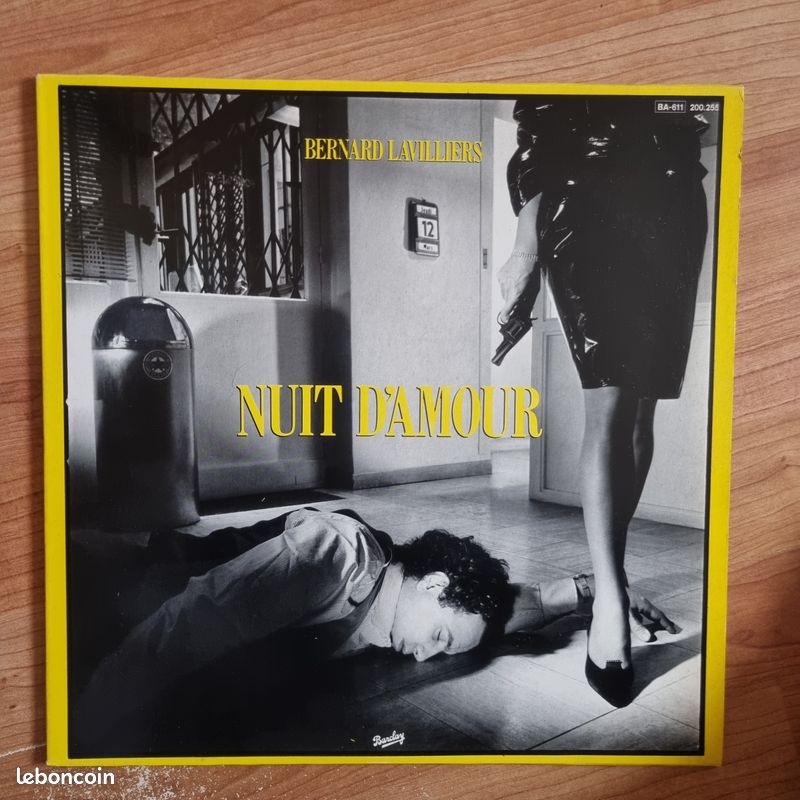 Bernard Lavilliers – Nuit D'amour - vinyle 33T + Maxi (image 1)