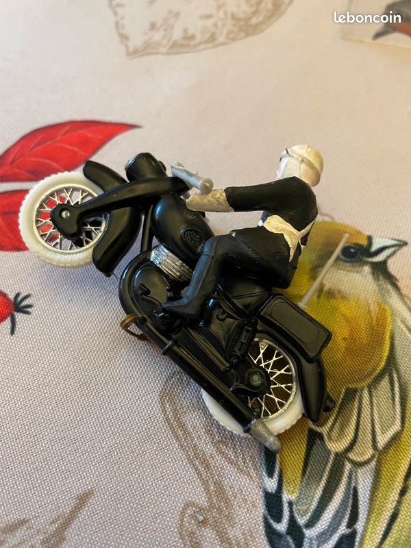 MINIALUXE, SIDE-CAR, POLICE DE LA ROUTE. MOTARD