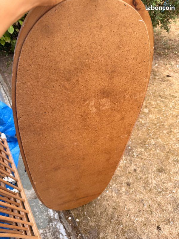 Miroir ovale vintage (image 2)