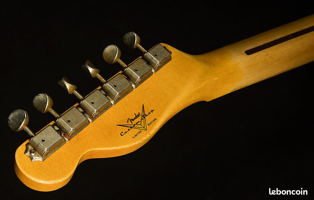 Fender Custom Shop Wildwood 10 – Telecaster 1955 Heavy Relic – Shell Pink Sparkle (image 3)