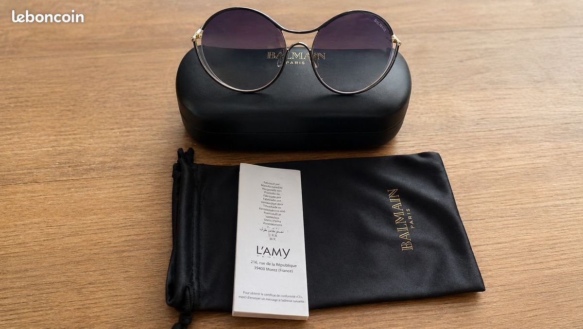 Lunettes de soleil Balmain Paris BL2520B C03 – Neuves avec accessoires (image 4)