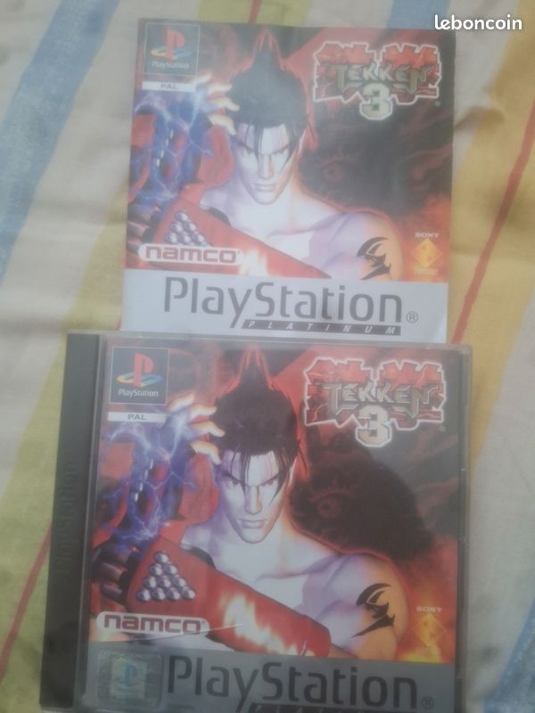 Tekken 3 platinum edition PS1 - Jeux vidéo