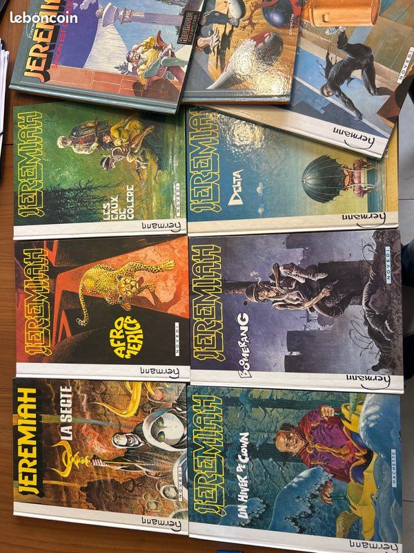Lot de 9 albums BD de Jeremiah. Hermann 1982-1989 (image 2)