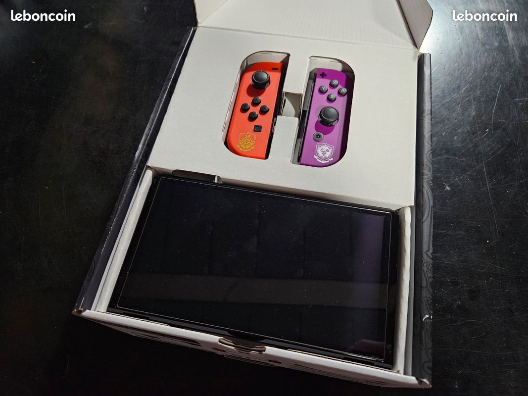 Nintendo Switch OLED Édition Pokémon Écarlate et Violet 🎮✨ (image 2)