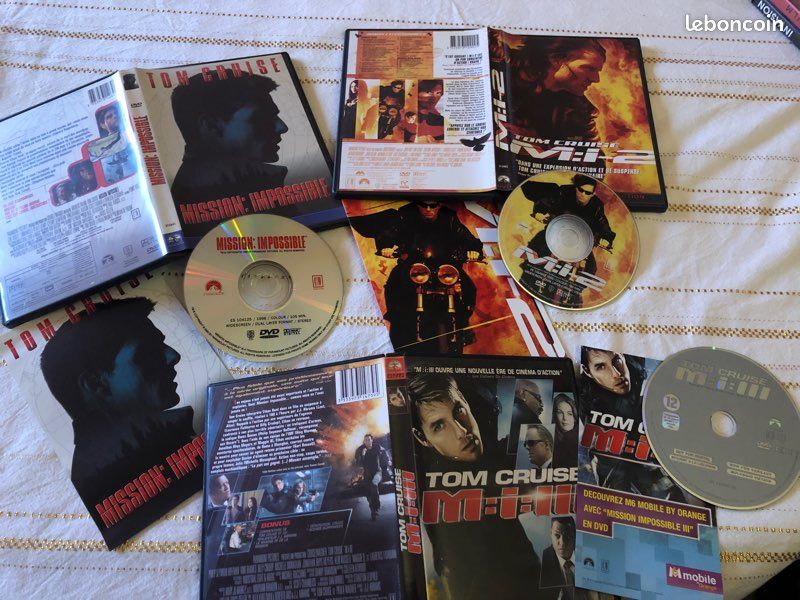 DVD Mission impossible 1, 2 & 3 (image 2)