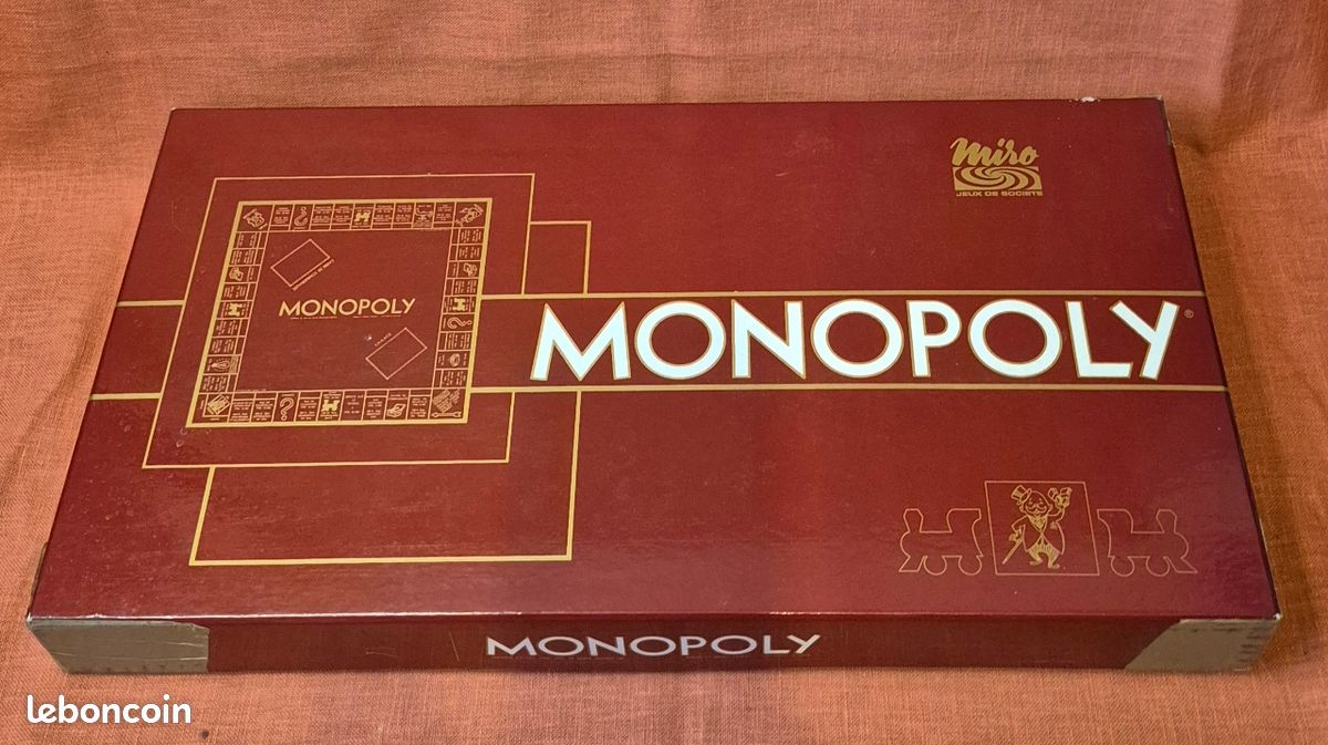 Jeu De Monopoly Miro Company À VENDRE! - FR