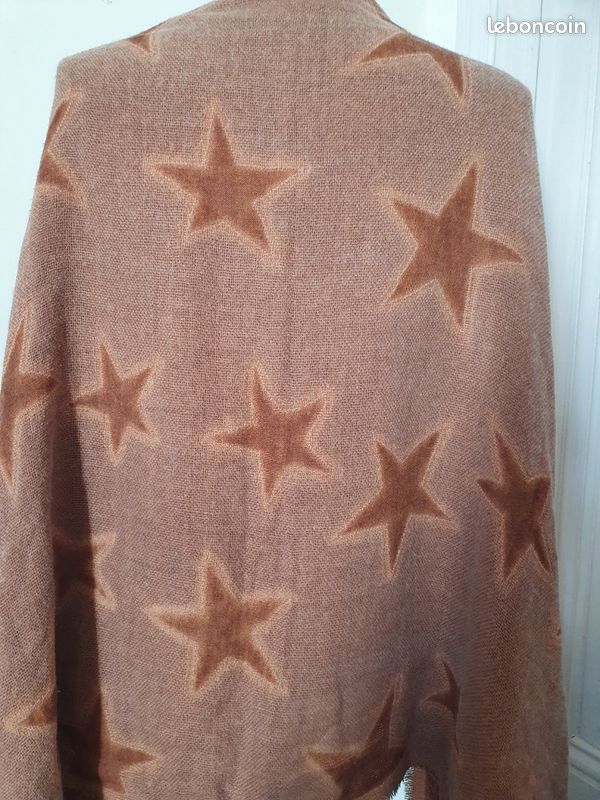 Écharpe/étole épaisse Couleur Caramel - Neuf Avec étiquettes - Femme