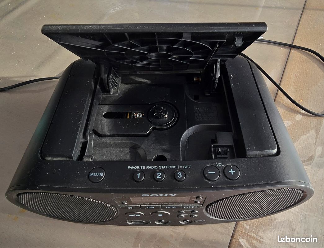 ZS-PS50 Noir | Manuel du propriétaire | Sony ZS-PS50 Blanc Radio CD
