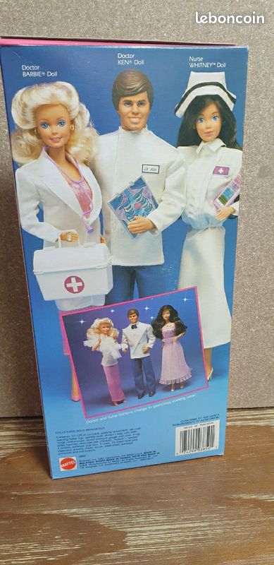Barbie Salon de Beauté Mattel Vintage 1987 RARETÉ - France