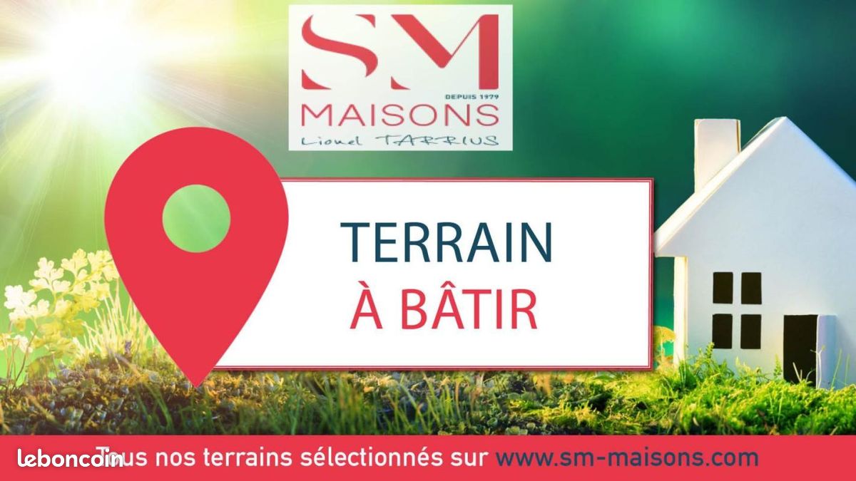 Terrain 313 m² Moussan · 85 000 €