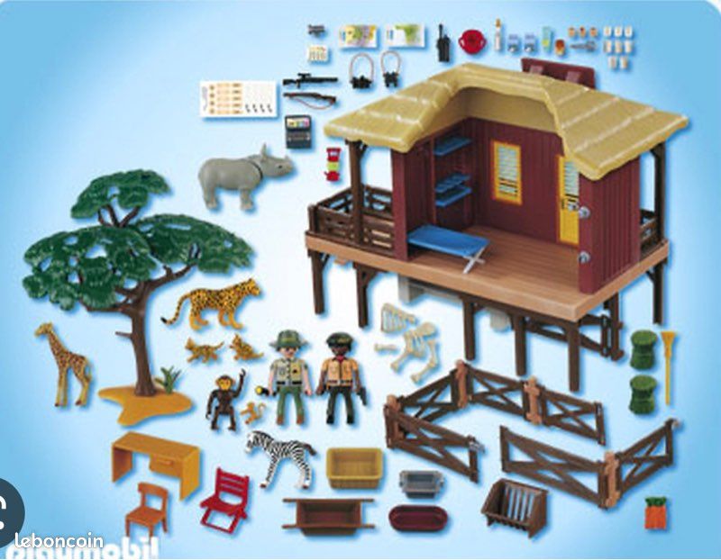 Centre de soin pour animaux sauvages playmobil (image 1)