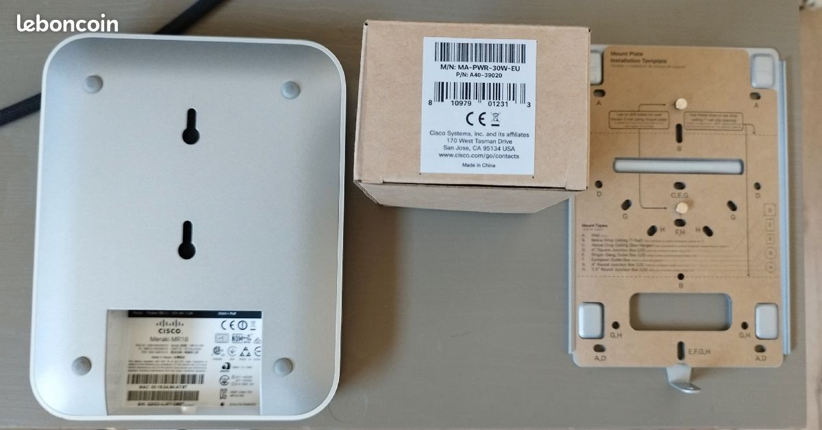 Borne WiFi Meraki MR18 (image 2)