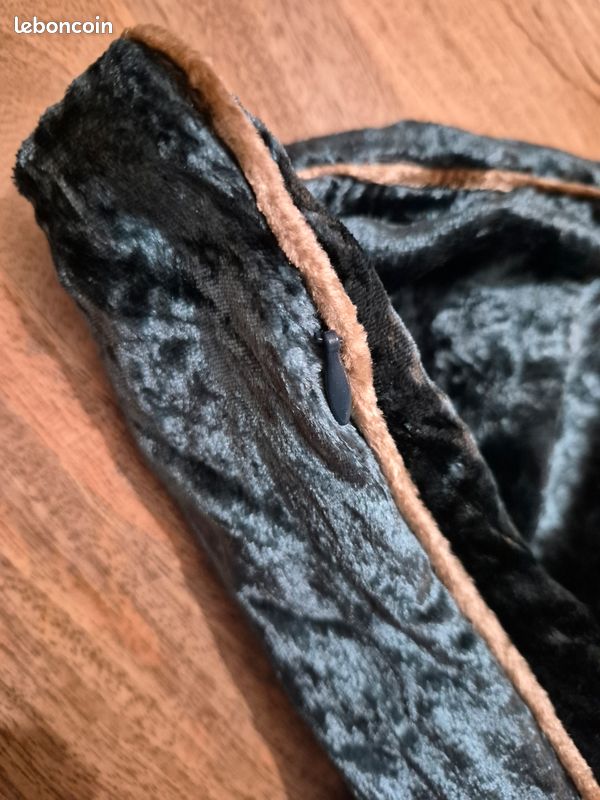 Housse de coussin AMPM en panne de velours (image 3)