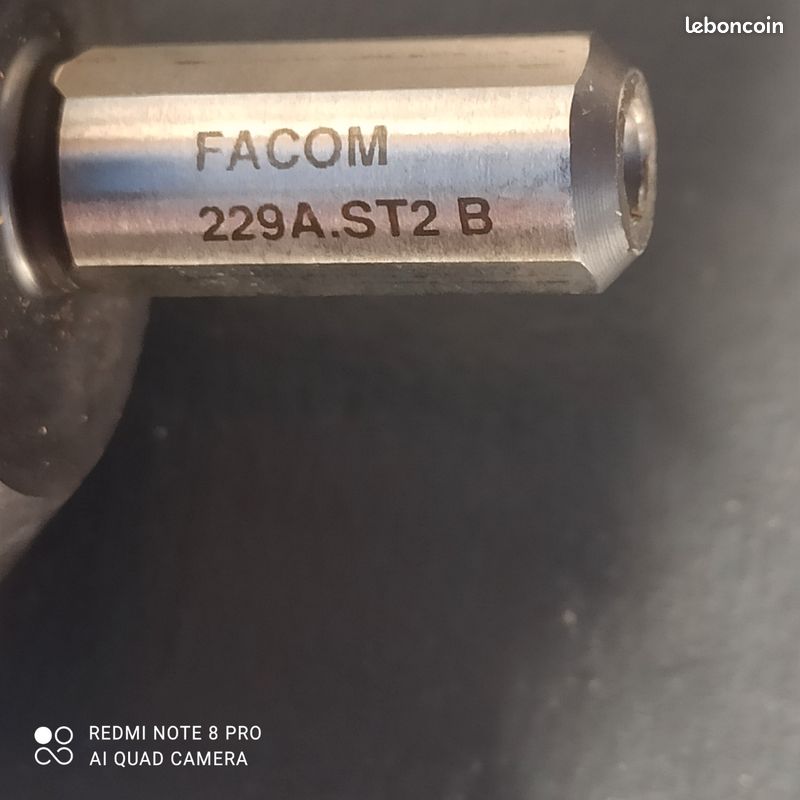Foret étagé Facom 229A.ST2 - De 4 à 39mm, Mèche Acier HSS Pour Métaux