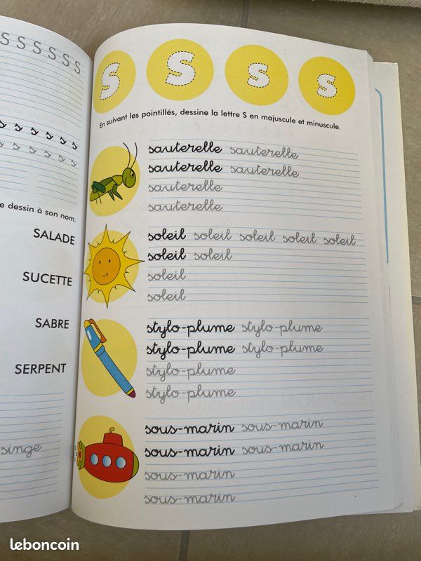 Cahier Alphabet et chiffre (image 5)