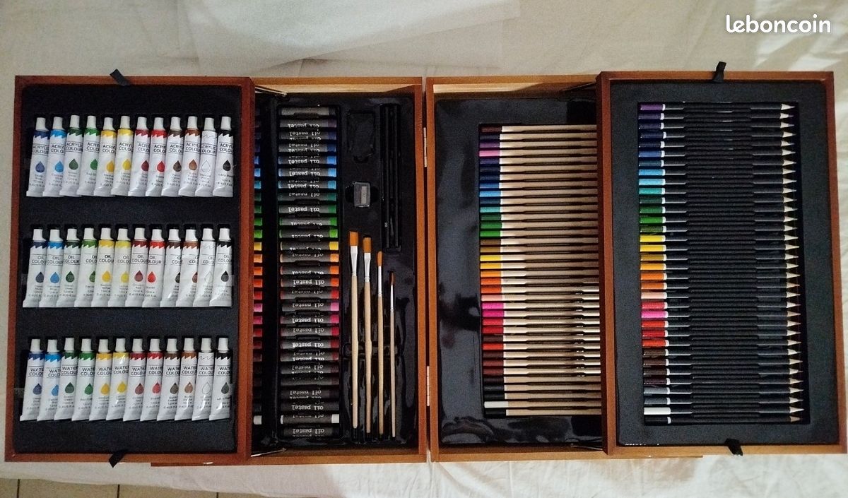 Coffret beaux arts + livres (image 1)