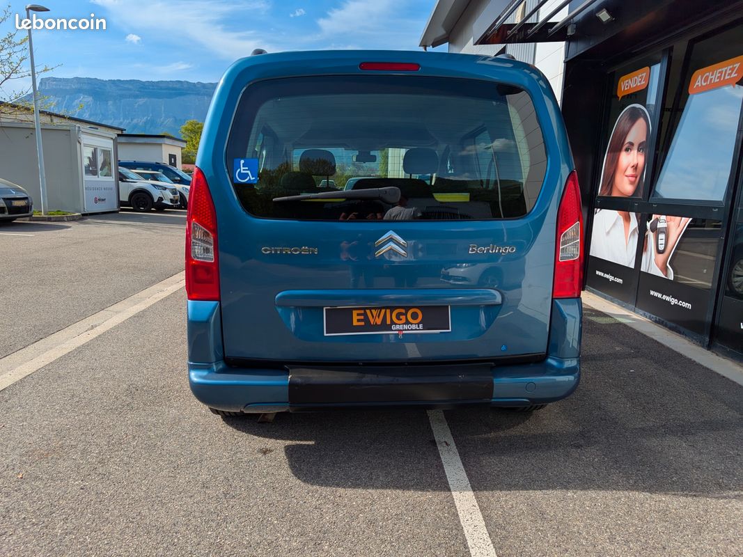CITROEN BERLINGO MULTISPACE 1.6L 90CH / TRANSPORT PMR / TPMR / 4 PLACES + 1 FAUTEUIl (image 7)