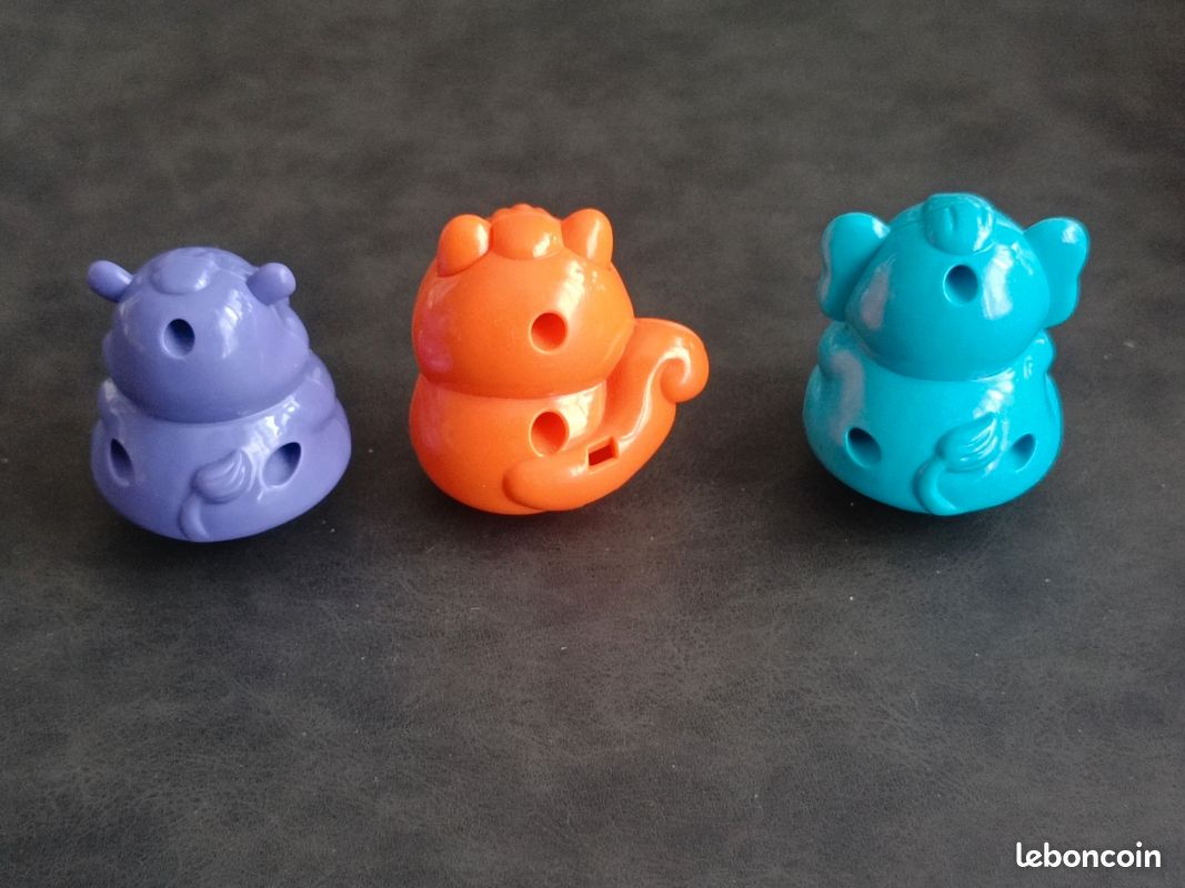 Jouet culbuto VTECH - Tube Trio Animaux ZoomiZooz - 1 à 5 ans