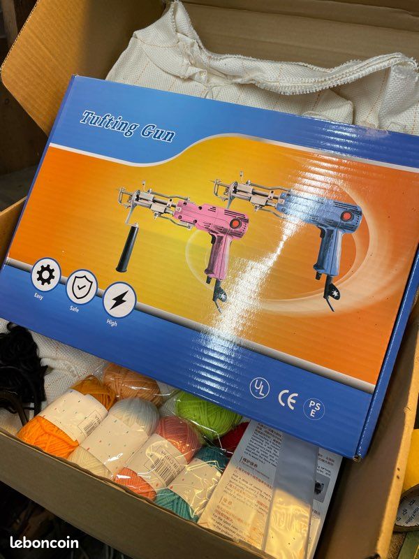 Pistolet tufting plus accessoire (image 1)