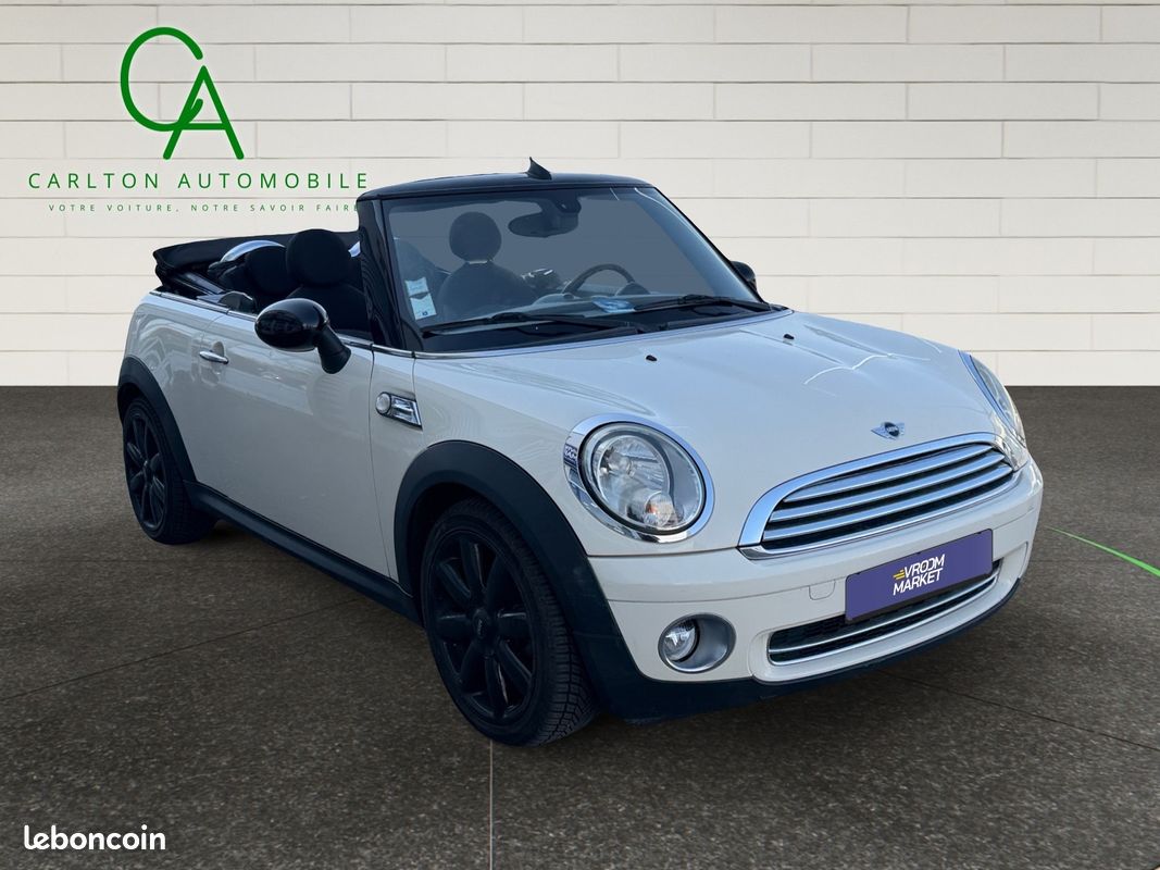 MINI CABRIOLET R57 98 ch One Pack Salt DECAPOTABLE-CABRIOLET-REGULATEUR-LIMITEUR-BLUETOOTH (image 1)