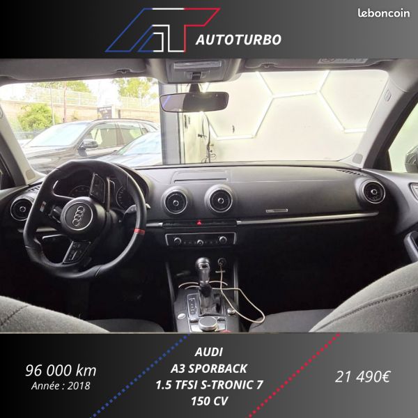 Audi A3 SPORTBACK 1.5 TFSI 150CH S TRONIC 7 (image 7)