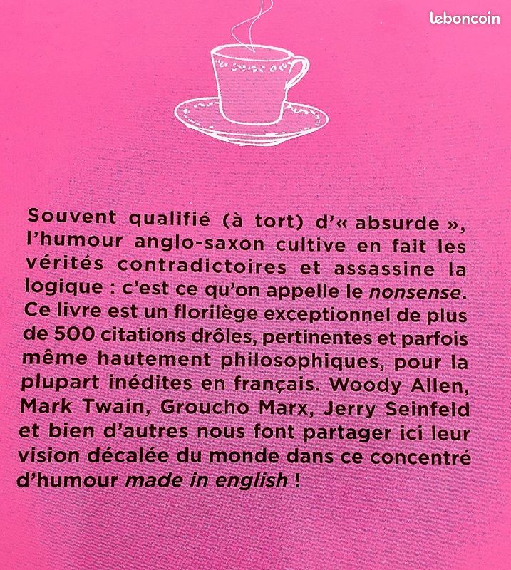 Humour saugrenu et humour anglo saxon de J.Loup Chiflet (image 3)