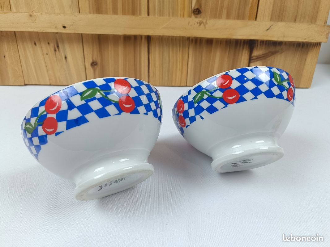 2 bols en porcelaine - Deshoulières (image 6)