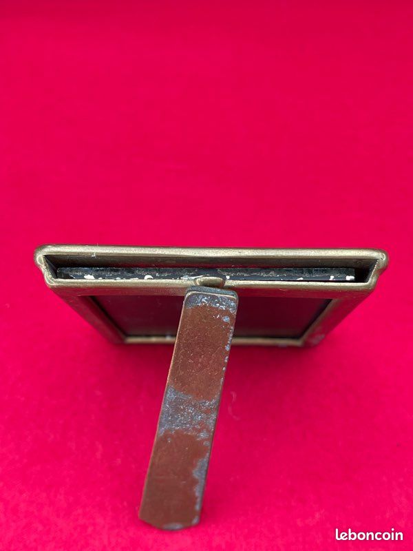 ANCIEN MIROIR CADRE porte Photo coulissant vintage EUR 12,00 - FR