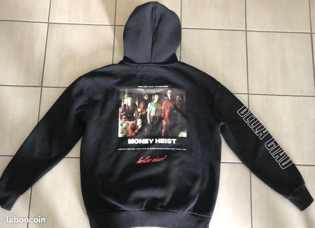 Pullandbear Felpe Casa Di Carta Pull And Bear Felpa Uomo 3xl Felpe